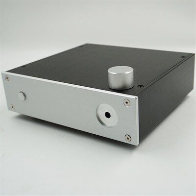 直销216前级功放 全铝机箱 DIY前级 铝外壳 电源处理器