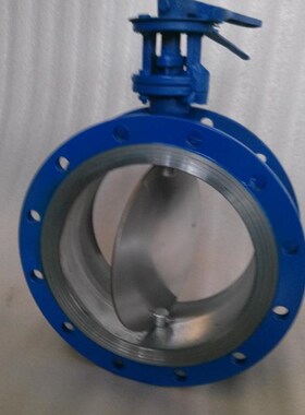 厂家直供 D343三n偏心蝶阀铸钢不锈钢法兰对夹硬密封手动电动蝶阀
