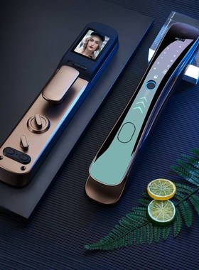 WATCHING全自动指纹锁家用防盗门猫眼电子锁密码锁推拉防盗智能锁