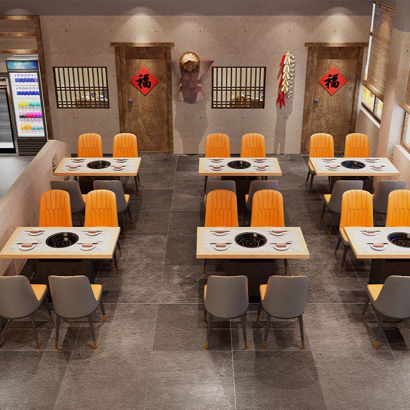 实木岩板火锅桌椅商用电磁炉烤涮一体大理石桌子餐厅组合卡座沙发,农机/农具/农膜,林业机械,淘宝优惠券,粉丝福利购,淘宝优惠卷