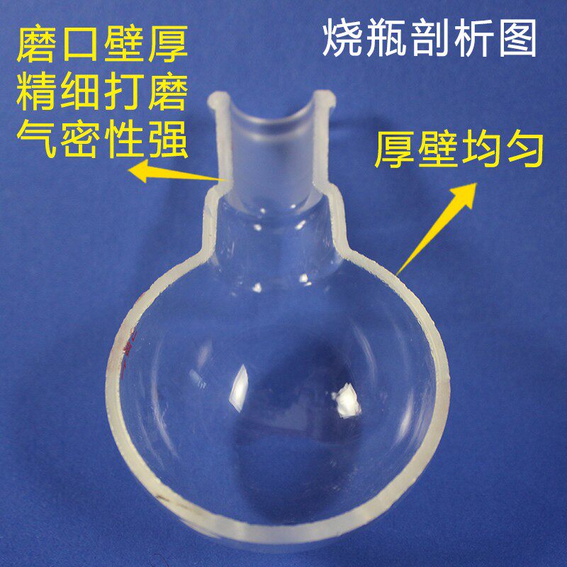 三口烧瓶10ml25ml50ml100ml250ml三口圆底烧瓶