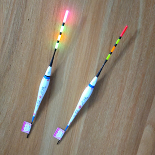 日夜两用夜光鱼漂电子票夜钓浅水漂短漂鲫鱼加粗醒目尾冬钓小浮漂