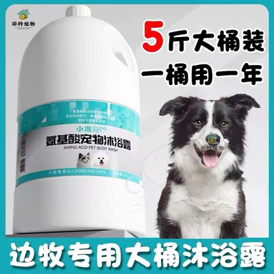 边牧专用沐浴露狗狗杀菌除臭持久留香大桶浴液幼犬洗澡香波护毛素