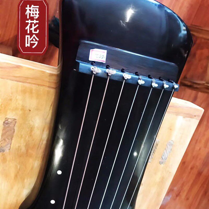 古琴练习级别初学者演奏纯手工大漆专业老杉木伏羲式仲尼式混沌式