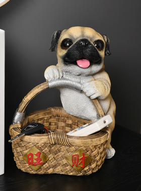 创意玄关收纳摆件家居饰品客厅装饰门口鞋柜上放钥匙乔迁生日礼物