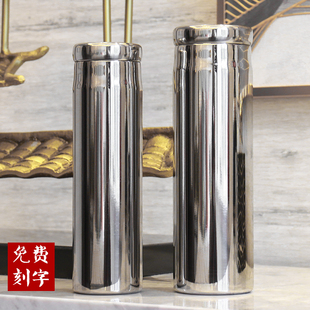 316保温杯男女士学生水瓶不锈钢车载便携泡茶杯子商务定制刻字