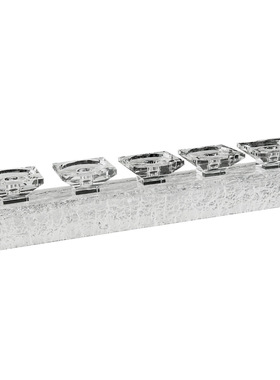 简约现代亚克力i底座水晶烛台工艺品北欧轻奢创意家居软装饰品摆