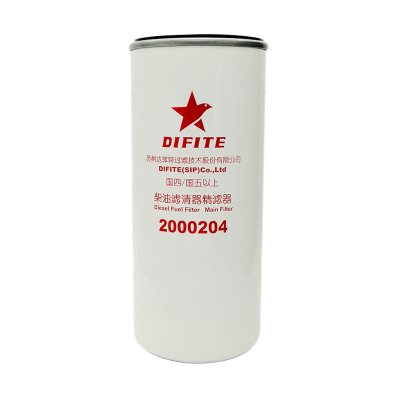 达菲特油水分离器1000404柴油精滤2000204 PL420燃油滤芯2001228