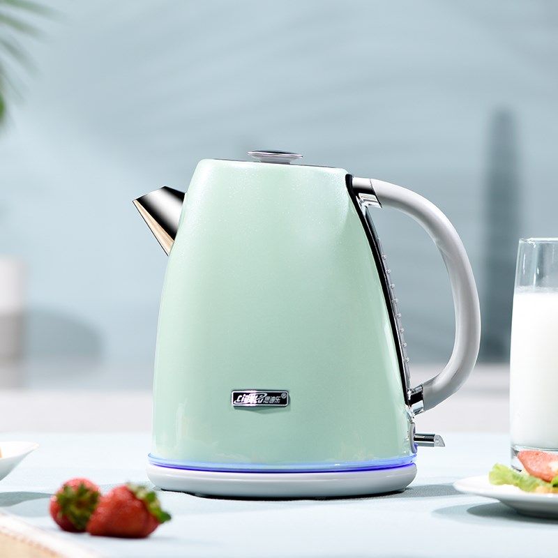 CIDYLO思迪乐电烧水壶家用高颜值复古304不锈钢大容量电热水壶,厨房电器,电热水壶,淘宝优惠券,粉丝福利购,淘宝优惠卷
