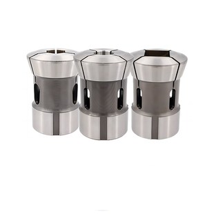 数控车床夹头36#46# 640机弹簧钢弹性筒夹车床夹头座后拉轴头主轴