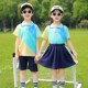 夏季 儿童班服彩虹短袖 学院风演出服 小学生幼儿园园服夏装 校服套装