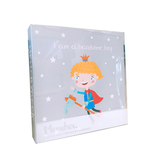 memobox儿童成长相册4寸宝宝出生纪念礼物相册册本插页式家庭影集