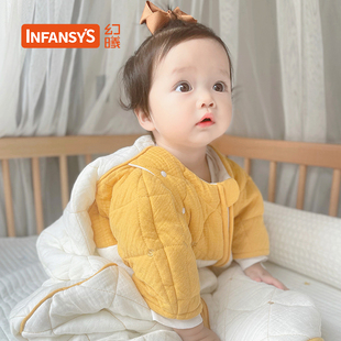 幻曦四季恒温冬季保暖新生儿宝宝防惊跳秋冬婴儿睡袋