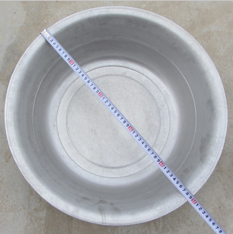 加厚铝盆 铝锅胡辣汤盆 盐焗鹌鹑蛋 老式大号洗衣盆防爆接油大盆