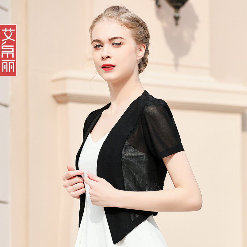 小披肩女夏季配吊带裙子外搭短款短外套