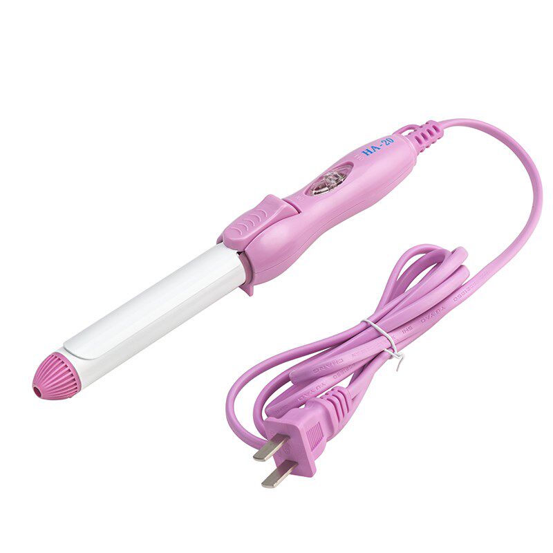 骏马卷发棒迷你旅行陶瓷釉电卷发器空气刘海梨花头小卷棒内扣夹板