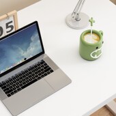 电脑桌子台式 可折叠家用书桌学生写字办公桌卧室长方形学习桌餐桌