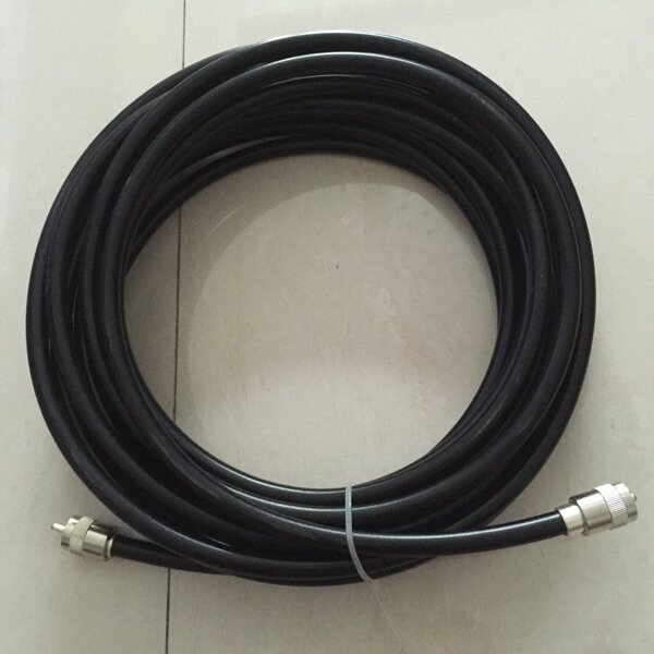 对讲机馈线50-7纯铜线中继台车台天线连接线船用高频电台馈线10米