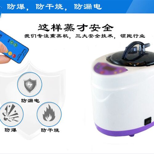 御沣蒸汽机 直煮型熏蒸机 薰蒸锅 蒸汽桶升级版 2.8升 包邮