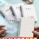 A7迷你栅格活页小方形笔记本小栅格思维导图笔记本便携式 小笔记本
