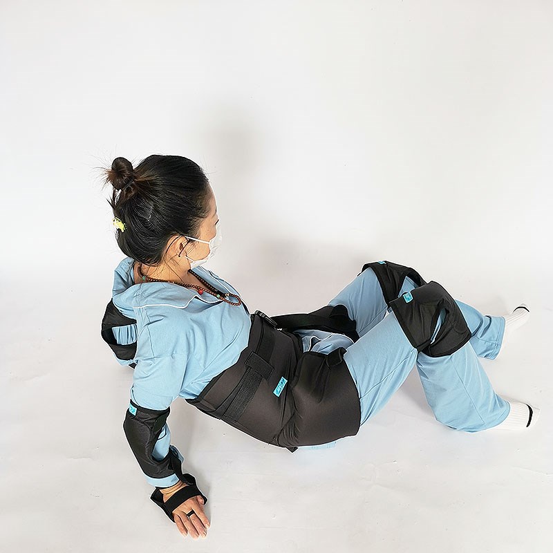 老人防摔倒护具马甲气囊衣服保护头部防护臀部膝盖护肘护手掌手腕