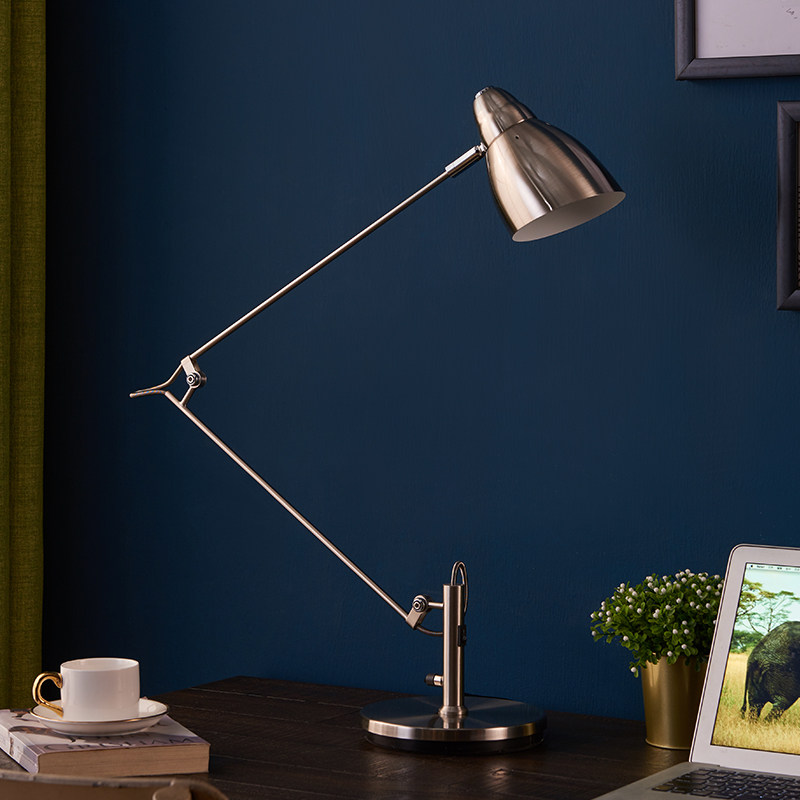 维也纳酒店长臂书桌台灯美式简约办公护眼折叠学生学习工作阅读