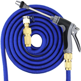 花园浇花淋水喷头枪可伸缩软管水管浇菜冲洗神器家用高压洗车水枪