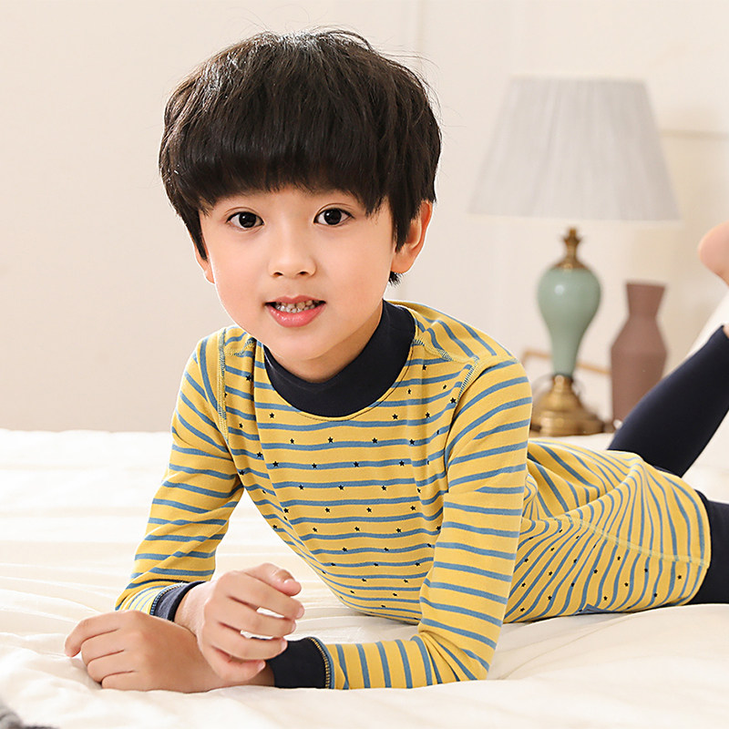 儿童内衣套装秋冬宝宝秋衣纯棉男童秋衣秋裤保暖棉毛衫男全棉睡衣,童装/婴儿装/亲子装,内衣套装,淘宝优惠券,粉丝福利购,淘宝优惠卷