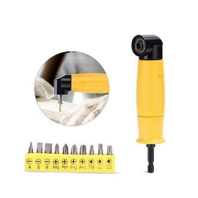 电动批头拐角器90度直角套筒拐转弯转角器螺丝刀万向钻头电钻六角