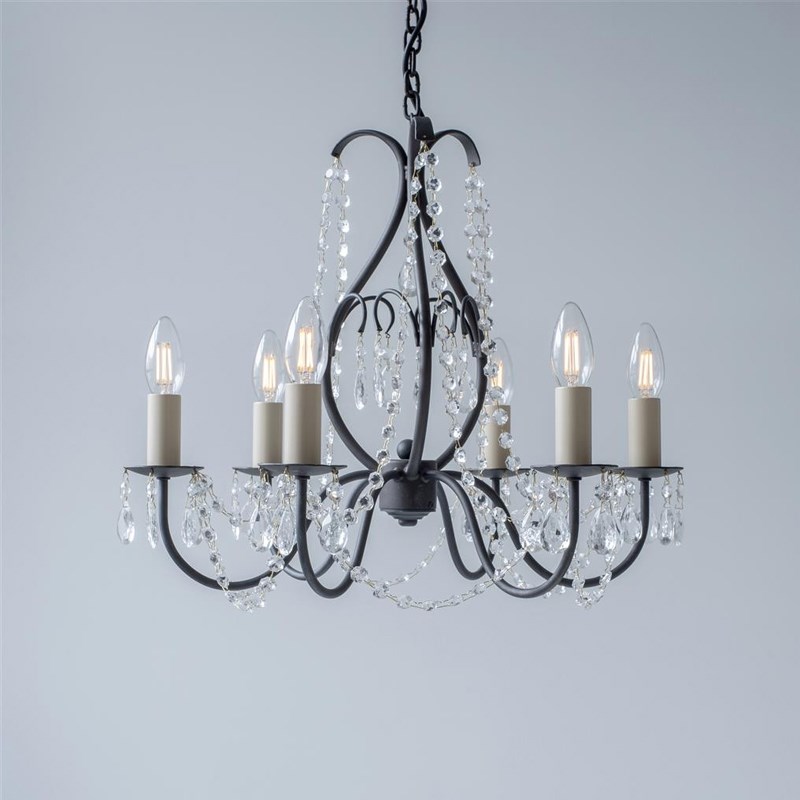 法式复古吊灯 创意设计师餐厅灯美式田园水晶客厅灯温馨卧室主灯