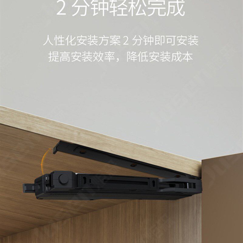 炬森OT自动开门器免装拉手暗藏开闭门器铝框衣柜门按压缓冲反弹器