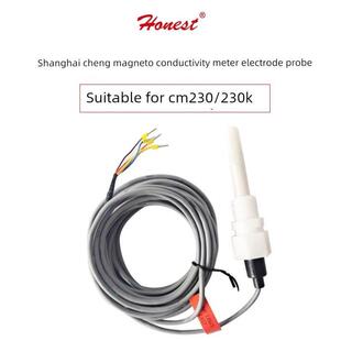 上海诚磁电导率探头 CM-230电导率仪配套1.00塑壳电导电极5米