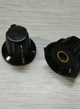 电位器旋钮 电位器胶木旋钮 K18-1 旋钮帽6MM内孔 黑色