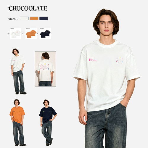 ：CHOCOOLATE趣味地图情侣T恤CCLTEXKL65740