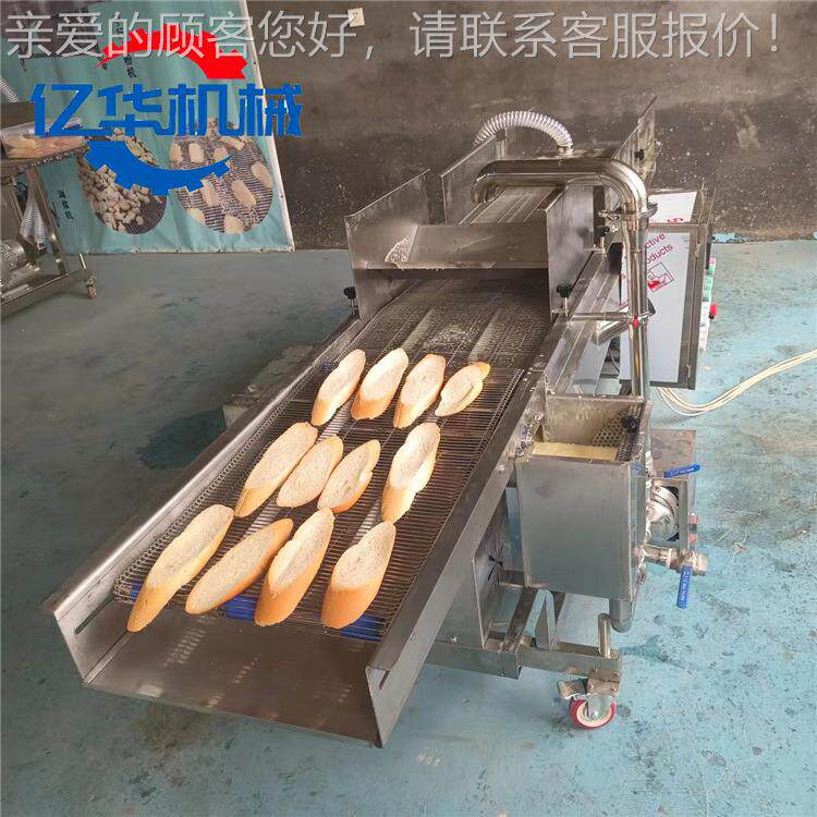 威饼干巧巧克力涂层化机 巧克克力棒裹力设备 淋浆式BTU甜甜圈涂