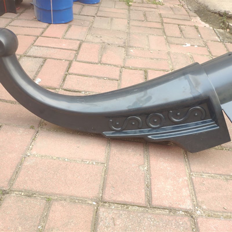 树脂瓦大牛角尾翘头翘角飞檐挑檐仿古屋脊造型屋顶装饰