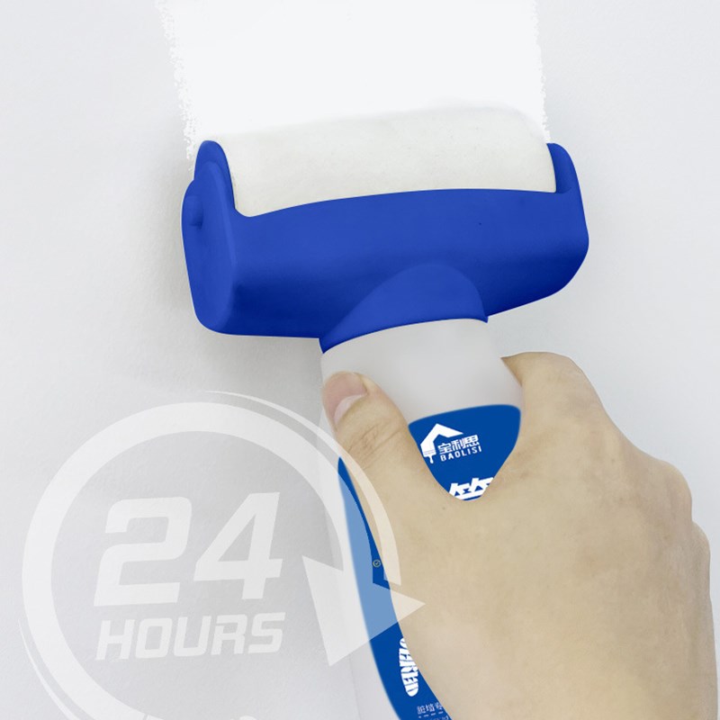 墙面修补膏遮丑白色乳胶漆自刷小罐装涂料滚筒刷白墙翻新除霉粉刷