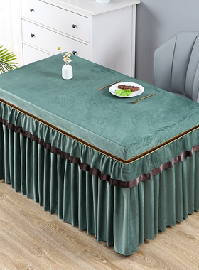 电炉罩四季款防尘罩长方形新款烤火桌子罩取暖电暖炉罩