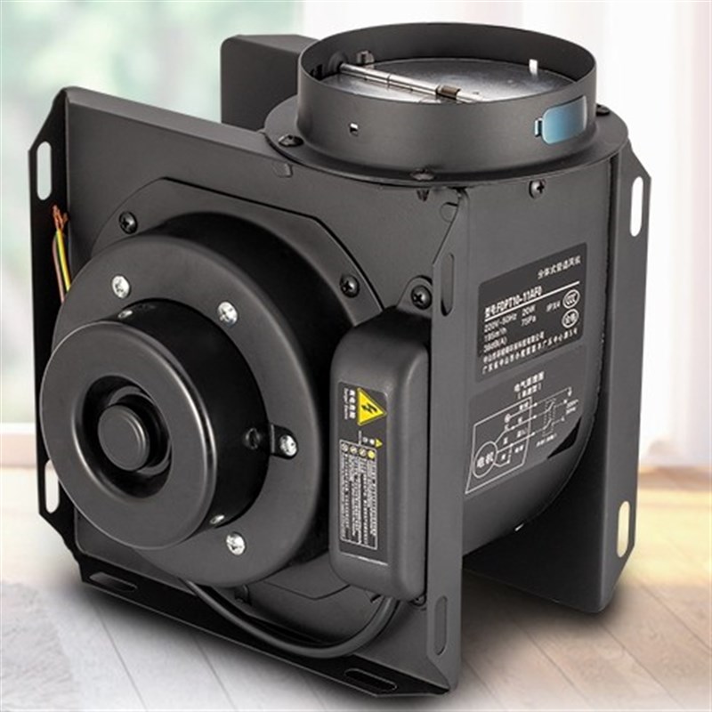 爱朗仕分体式管道风机家用商用通风卫生间排风换气扇强力静音新风