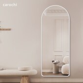 卧室全身镜落地玄关拱形大镜子墙试衣镜挂镜挂墙穿衣镜