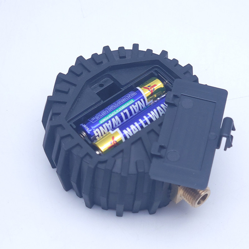 高精度汽车充气压力表表头数显胎压表充气枪头胎压充气枪通用电子图片