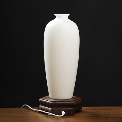 东方泥土 省大师张丽娇老师作品 陶瓷手绘瓶客厅博古架装饰