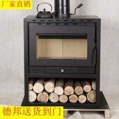 真火壁炉燃木柴火取暖炉民宿烧柴别墅农村冬天室内欧式 火炉