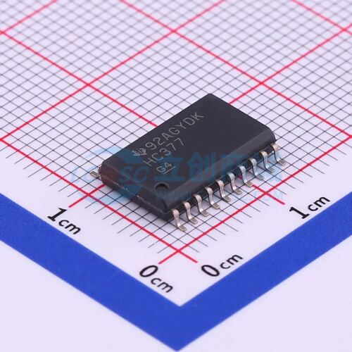 触发器 SN74HC377DWR SOIC-20-300mil 原装正品 电子元器件配单