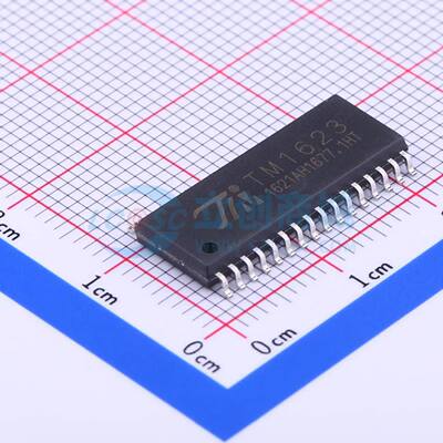 数码管驱动 TM1623 SOP-32-300mil 原装正品 电子元器件配单