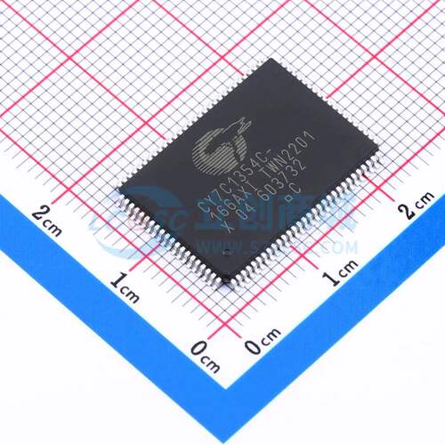 静态随机存取存储器(SRAM) CY7C1354C-166AXI TQFP-100(14x20) 原