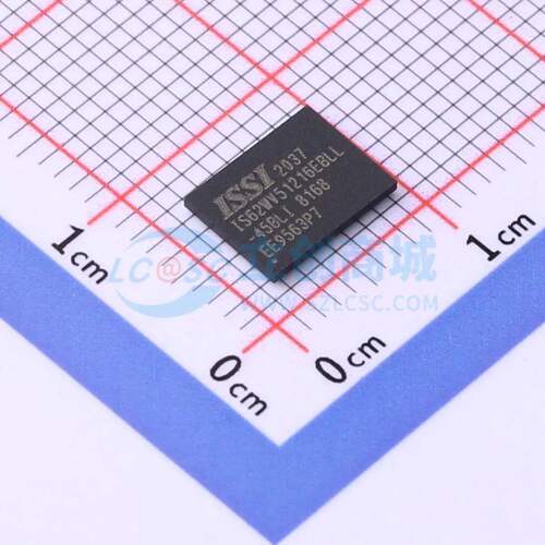 静态随机存取存储器(SRAM) IS62WV51216EBLL-45BLI VFBGA-48 原装