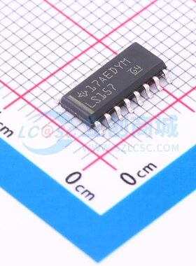 信号开关/编解码器/多路复用器 SN74LS157DR SOIC-16 原装正品 电