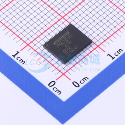 NOR FLASH W25Q256FVEIG WPDFN-8(6x8) 256Mbit 104MHz SPI