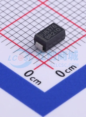肖特基二极管 BR210-AU SMA(DO-214AC) 100V 2A 原装正品